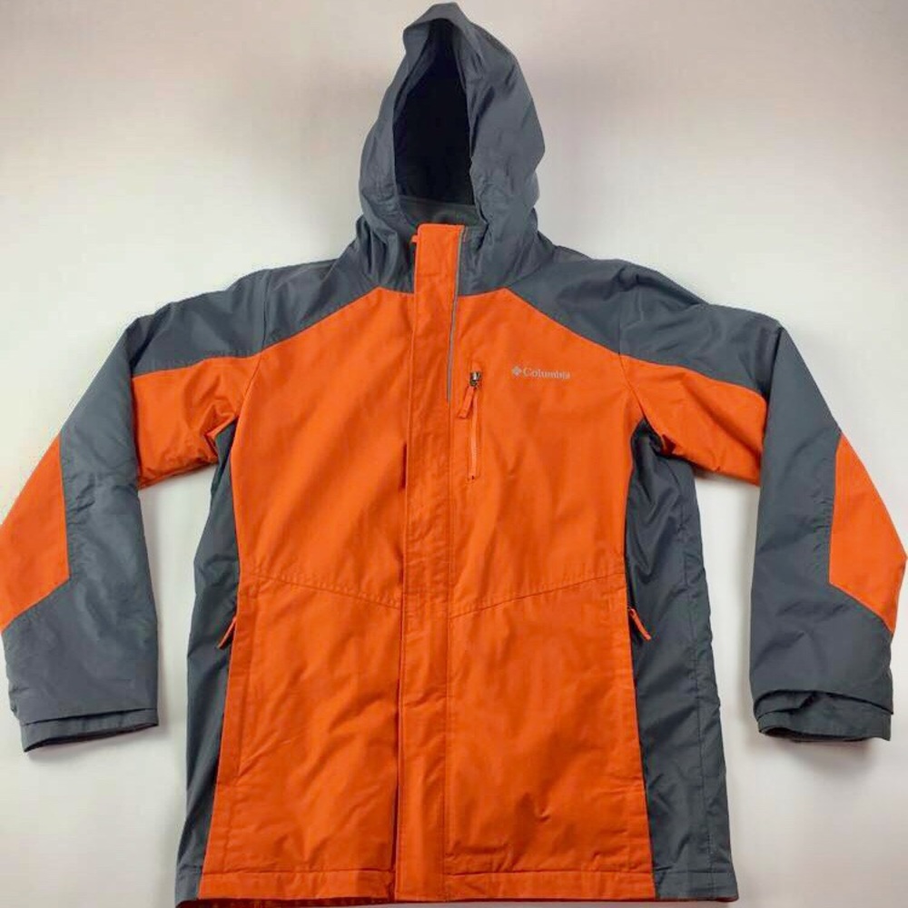 Columbia Winter Jacket Boys XL Inner Jacket Orange